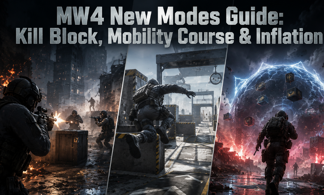 MW4 New Modes Guide: Kill Block, Mobility Course & Inflation