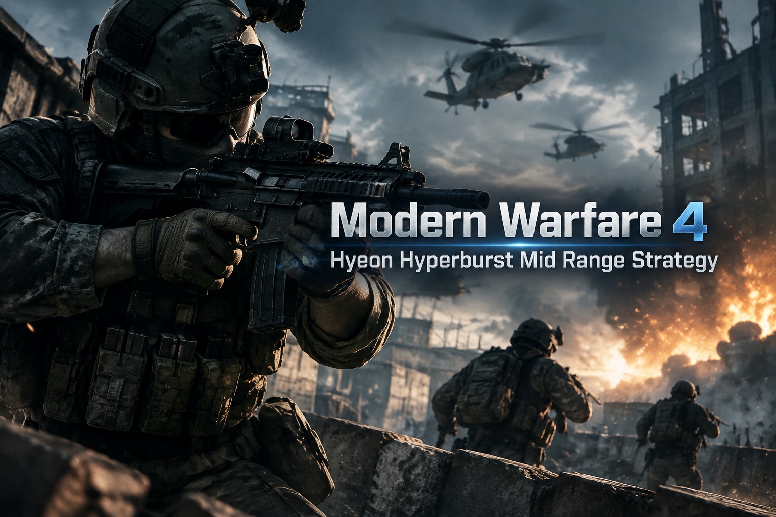 Modern Warfare 4 Hyeon Hyperburst Mid Range Strategy